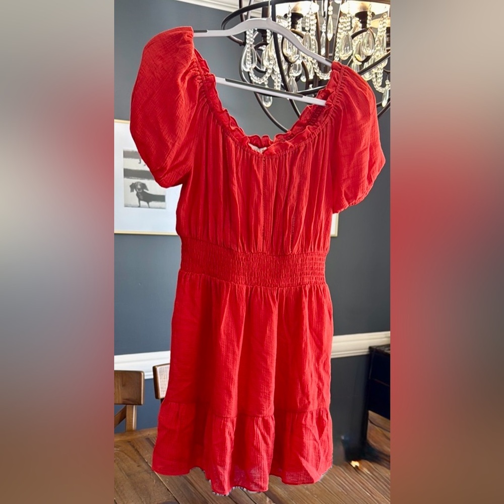Lush Red Mini Dress sz medium
